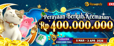 Bonus Selamat Datang Baru banner